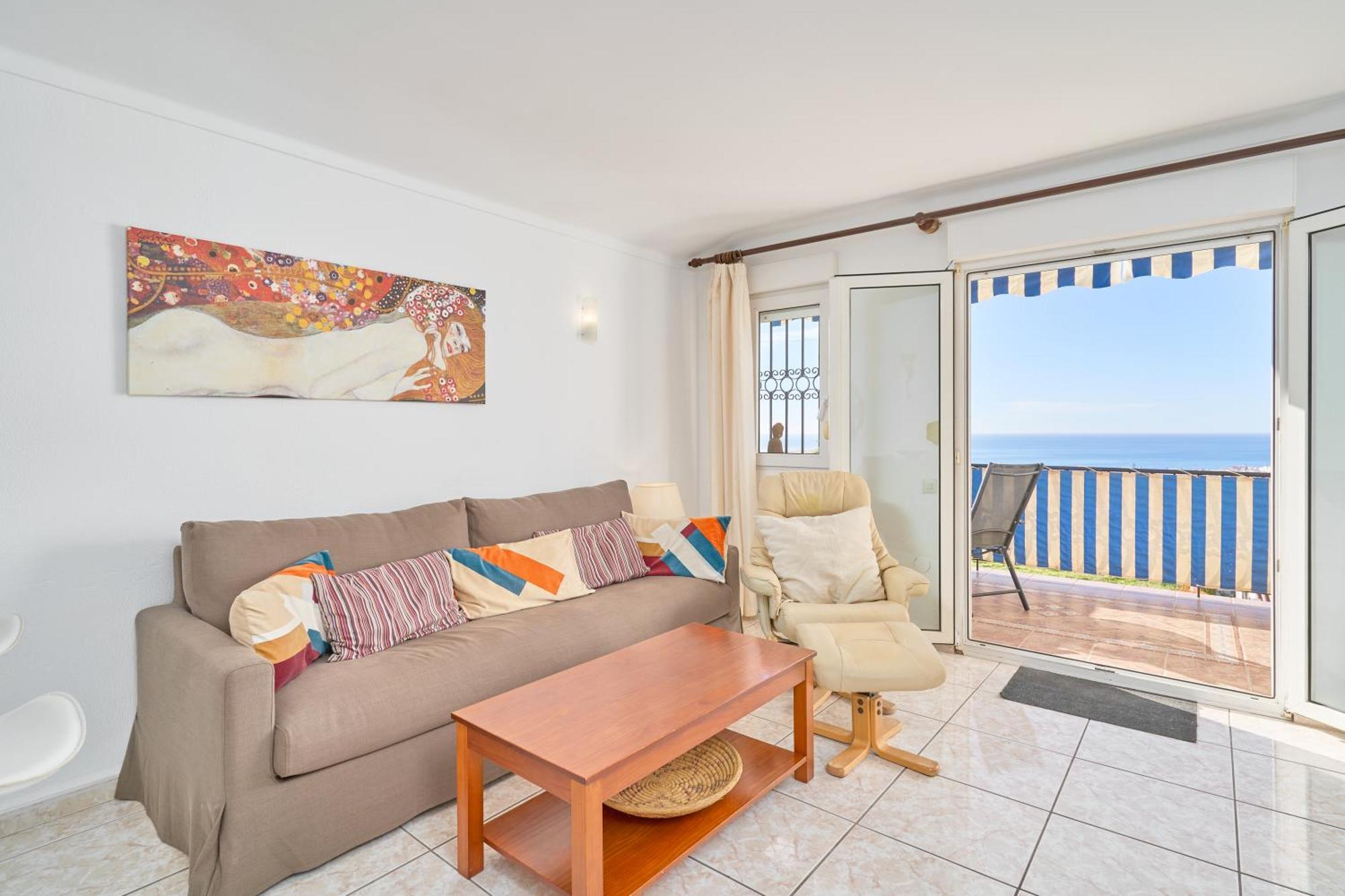 Апартаменты Sea View Capistrano Нерха Экстерьер фото